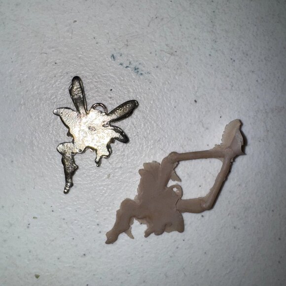 Sterling Silver Fairy Pendant - Picture 13 of 15